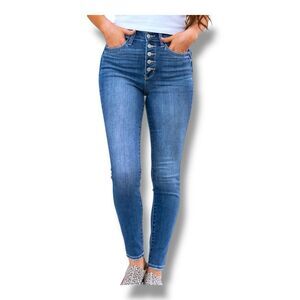 Judy Blue Skinny Fit Blue Denim Jeans Stretch JB82319MD Casual Women’s Size 29